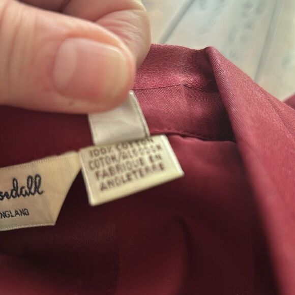 John Randall Made in England cotton Pajamas men UK 42, USA large NEW Vintage - Picture 3 of 7